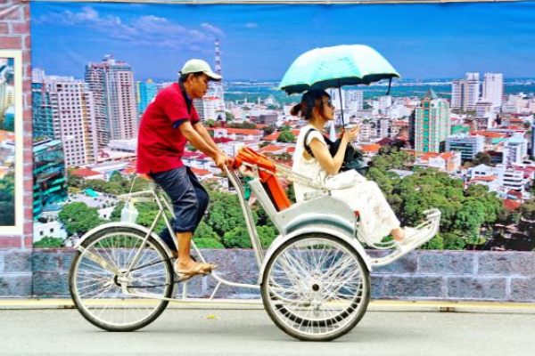 Take a Cyclo Ride around Saigon